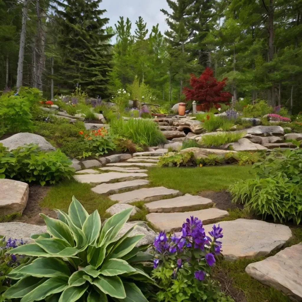 Beautiful Mountain Gardens, ON