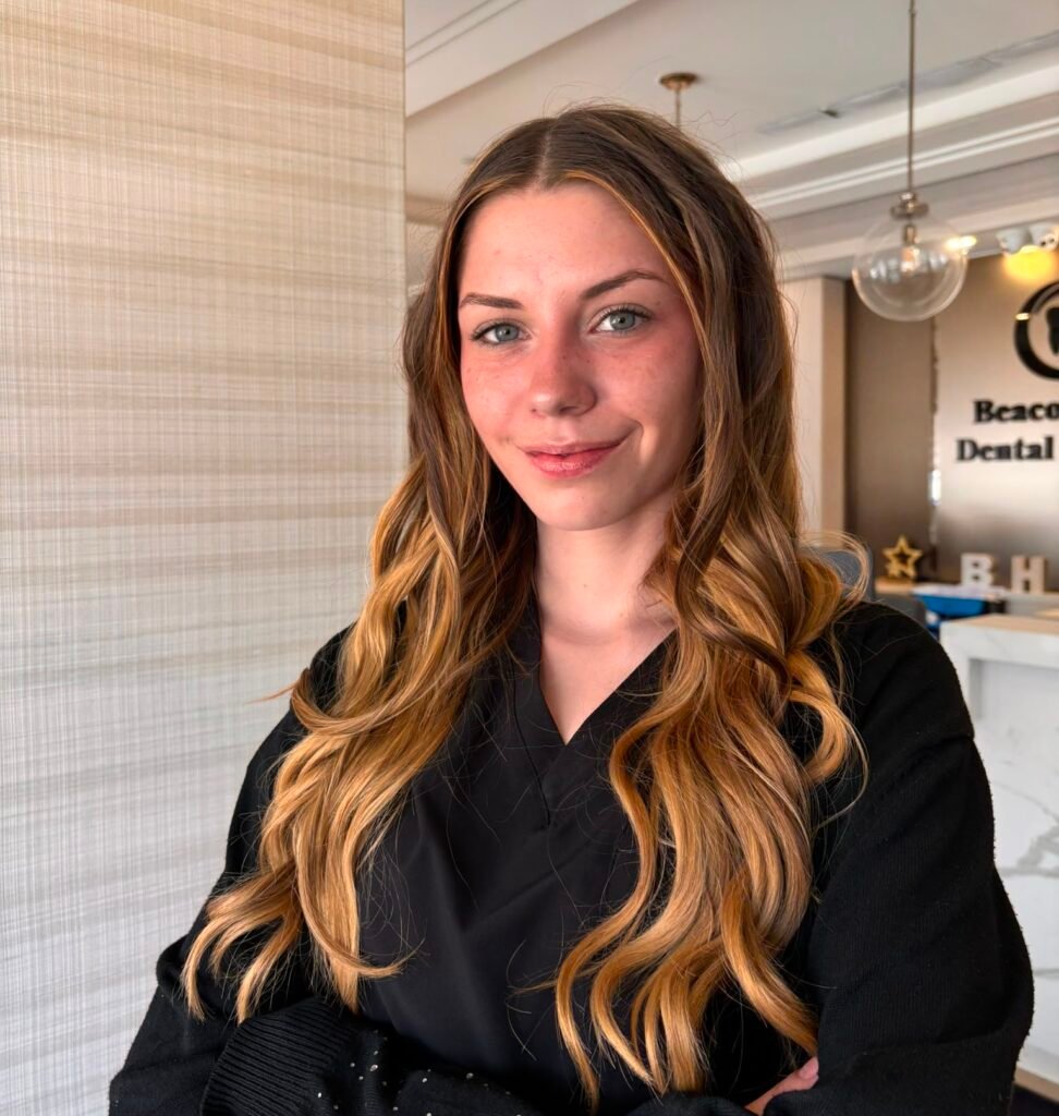 Skye, certified dental assistant at Beacon Hill Dental Centre Burlington Ontario